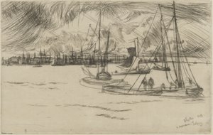 Amsterdam dal Tolhuis, 1863